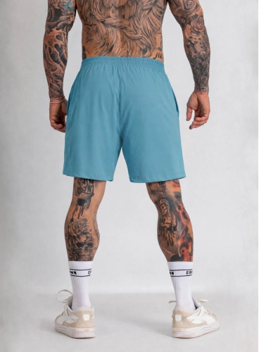 Bermuda Crown Poliamida Curta Original Azul Celeste