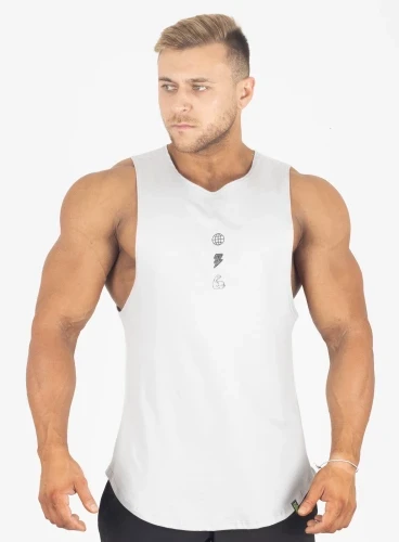 Regata Crown Tank Conquest Cinza Produto Regata Crown Tank Conquest Cinza