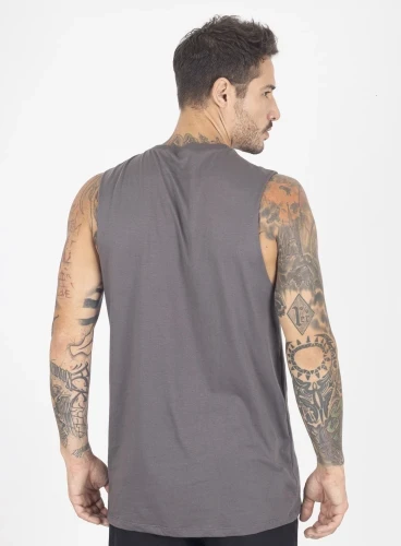 Regata Crown New Tank Bodybuilder Grafite Produto Regata Crown New Tank Bodybuilder Grafite