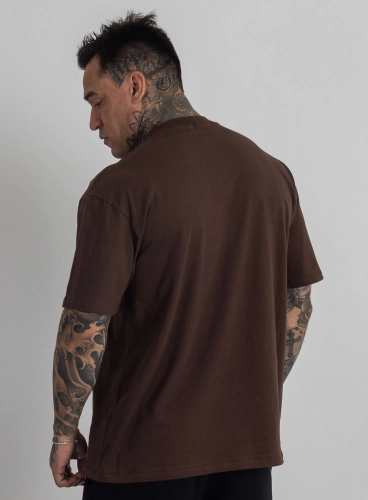 Produto Camiseta Oversized Base Marrom