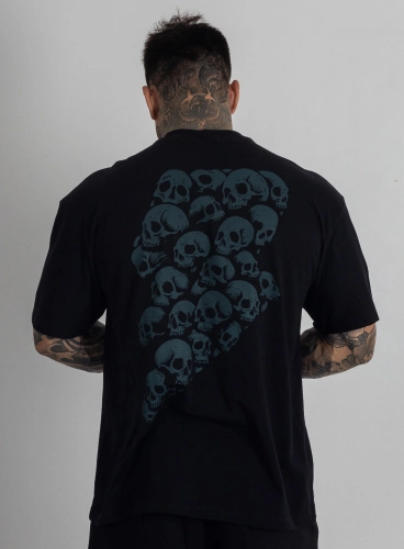 Produto Camiseta Oversized Skull Preta
