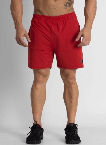 Bermuda Crown Poliamida Curta Vermelha