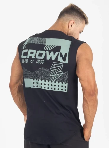 Produto Regata Japonesa Preta Standard Crown Training