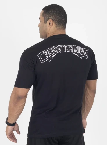 Camiseta Preta Over Spark 