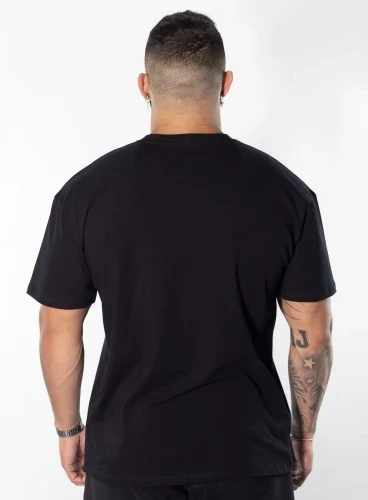 Camiseta Oversized Preta Crown Training Produto Camiseta Oversized Preta Crown Training