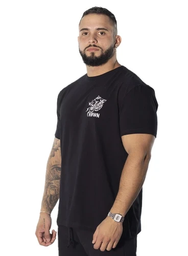 Camiseta  Crown Training Tigre  Preto 
