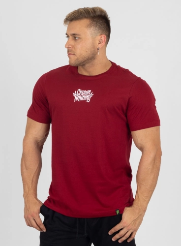 Camiseta Crown Training Legacy Bordô