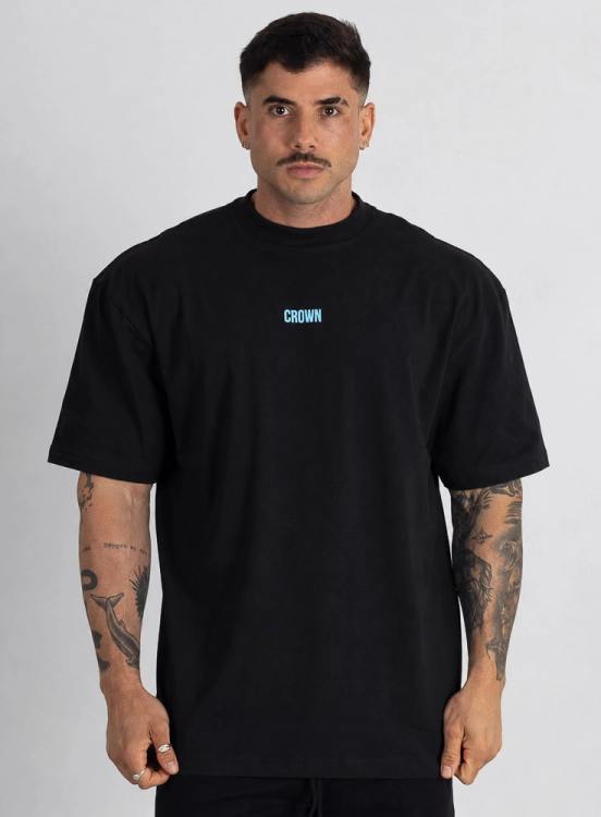 Camiseta Oversized Nasci Preto Produto Camiseta Oversized Nasci Preto