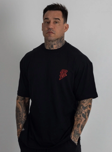 Camiseta Oversized Deuses Hades Preta Produto Camiseta Oversized Deuses Hades Preta