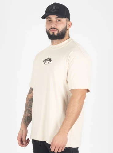 Produto Camiseta Oversized Off White Dumbbell Crown Training