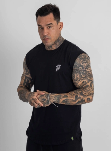 Produto Regata Crown Japonesa Warlift Guerra Eterna Preta