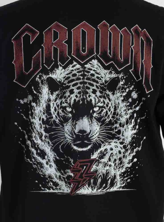 Produto Camiseta Oversized Lobo Preta