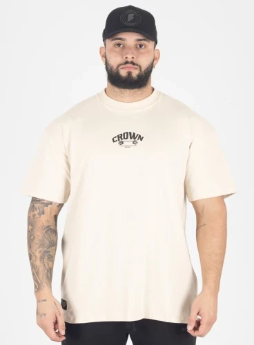 Produto Camiseta Oversized Off White Dumbbell Crown Training