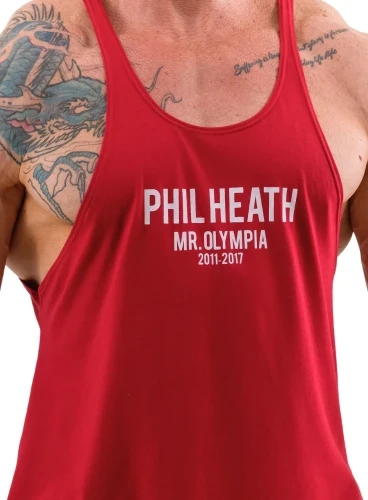 Regata Cavada Phil Heath Red Crown Training Produto Regata Cavada Phil Heath Red Crown Training