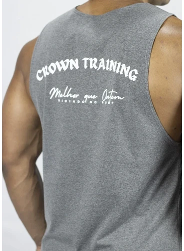 Produto Regata Crown Tank Mescla Escuro