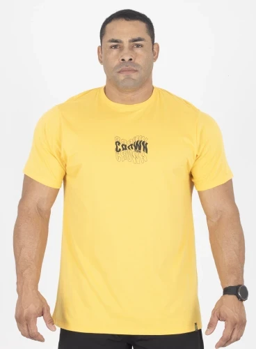 Camiseta Crown Training Wave Amarelo Produto Camiseta Crown Training Wave Amarelo