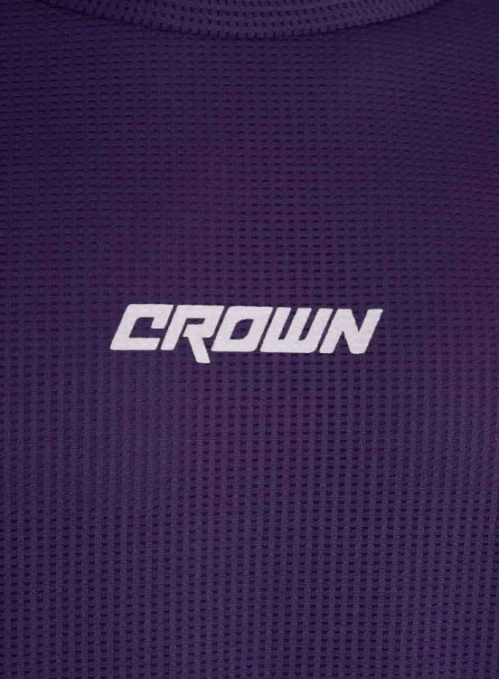Camiseta Crown Polytech Roxa Produto Camiseta Crown Polytech Roxa