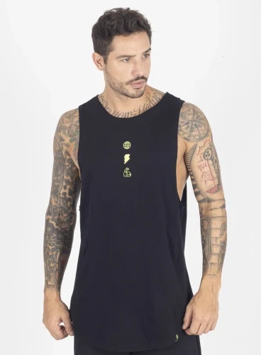 Regata Crown Tank Conquest Preto Produto Regata Crown Tank Conquest Preto