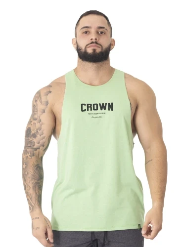 Regata Crown Corte Laser Bodybuilder  Verde 
