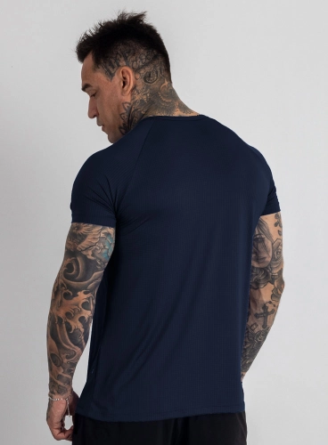 Produto Camiseta Crown Dry Fit Confort Neutral Azul Marinho