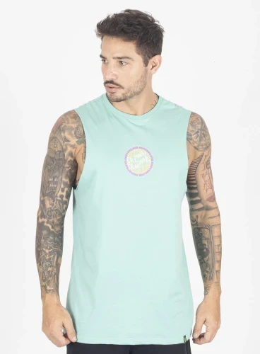 Produto Regata Crown New Tank Globe Verde Claro 