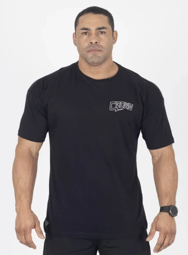 Produto Camiseta Preta Over Spark 