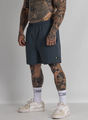 Bermuda Crown Poliamida Curta Chumbo Bermuda Crown Poliamida Curta Chumbo