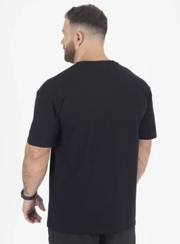 Camiseta Oversized Preta Bubble Crown Training Produto Camiseta Oversized Preta Bubble Crown Training