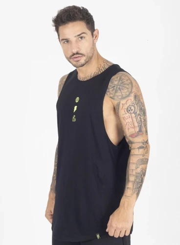 Regata Crown Tank Conquest Preto Produto Regata Crown Tank Conquest Preto
