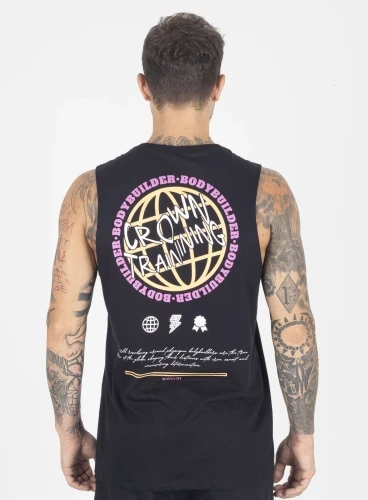 Regata Crown New Tank Globe  Preto 