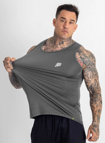 Regata Crown Dry Fit ice Grafite Produto Regata Crown Dry Fit ice Grafite