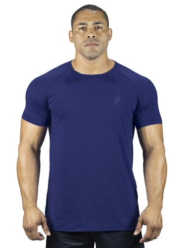 Camiseta Crown Dry Fit Azul Marinho Camiseta Crown Dry Fit Azul Marinho