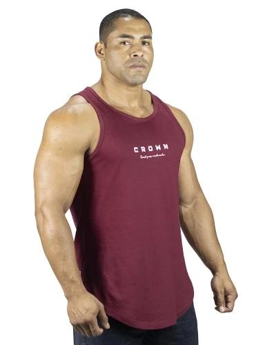 Produto Regata Crown Training Bordo