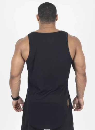 Produto Regata Crown Training Long Bubble Preta