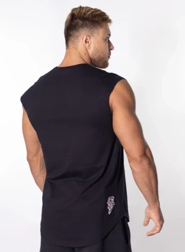 Regata Japonesa Preta Die Strong Crown Training Produto Regata Japonesa Preta Die Strong Crown Training
