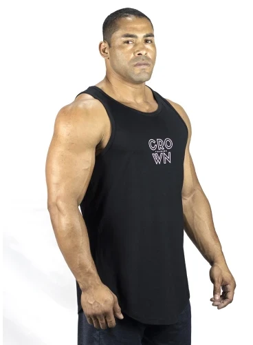 Regata Crown Training LongLine Preta Strong