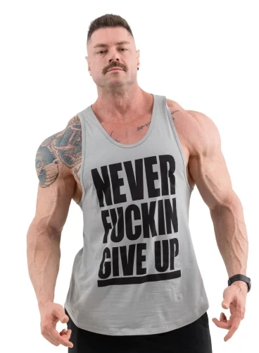 Regata Masculina Cinza Never Crown Training