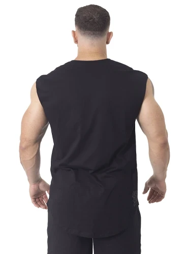 Regata Japonesa Preta Bodybuilder Crown Training Produto Regata Japonesa Preta Bodybuilder Crown Training