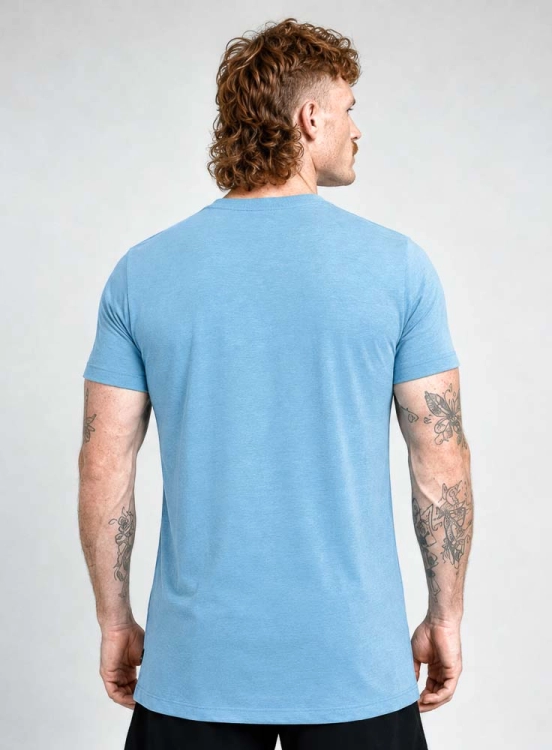 Camiseta Crown Training Ink Mescla Azul Produto Camiseta Crown Training Ink Mescla Azul