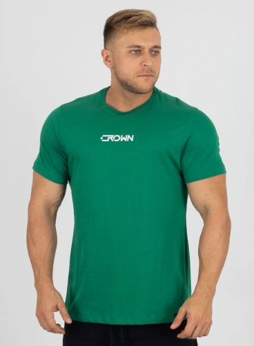 Camiseta Crown Training HardLine Verde Bandeira 