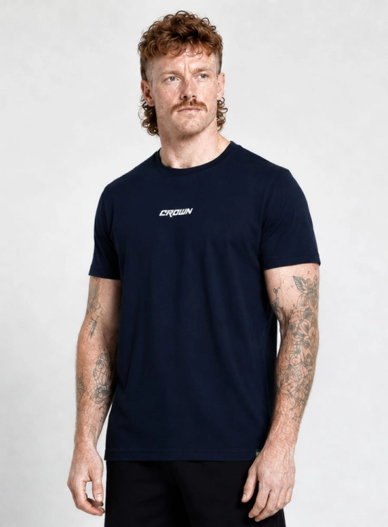 Camiseta Crown Training Azul Marinho Produto Camiseta Crown Training Azul Marinho