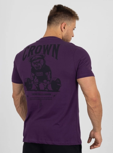 Camiseta Crown Training Treino Fofo Roxa
