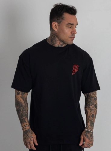 Camiseta Oversized Deuses Hades Preta Produto Camiseta Oversized Deuses Hades Preta