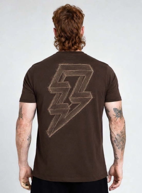 Produto Camiseta Crown Training Static Bold Marrom