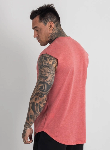 Produto Regata Crown Japonesa Pace Mescla Vermelho