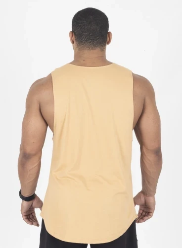 Produto Regata Crown Tank Minimalist Bege 