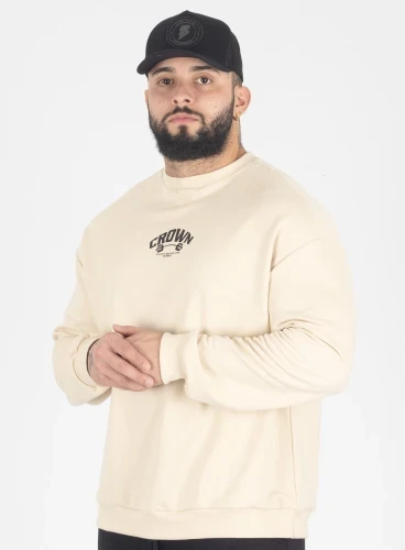Moletom Oversized Crown Training Dumbbell 