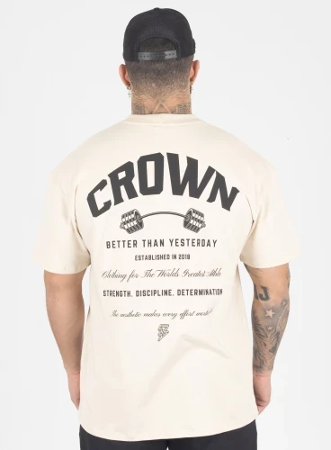 Produto Camiseta Oversized Off White Dumbbell Crown Training