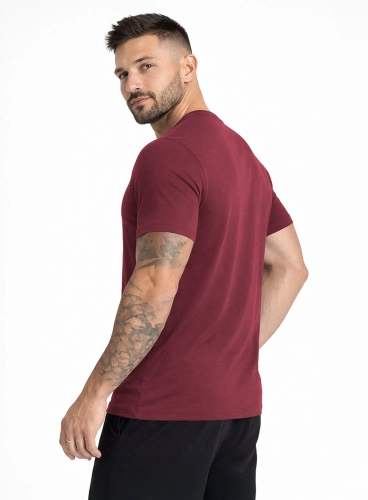Camiseta Crown Tech Modal Bordô Camiseta Crown Tech Modal Bordô