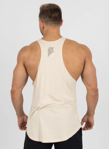 Regata Cavada Crown Off Season Creme Produto Regata Cavada Crown Off Season Creme